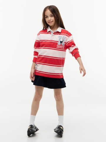 raudona TOMMY HILFIGER Marškinėliai 'PEANUTS'