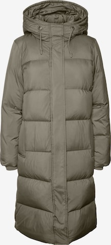 VERO MODA Winter Coat 'Erica Holly' in Green: front