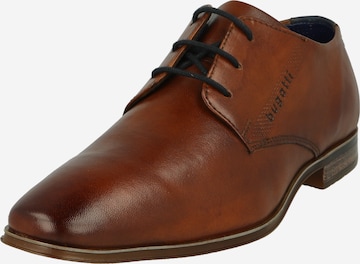 bugatti Lace-Up Shoes 'Morino' in Brown: front
