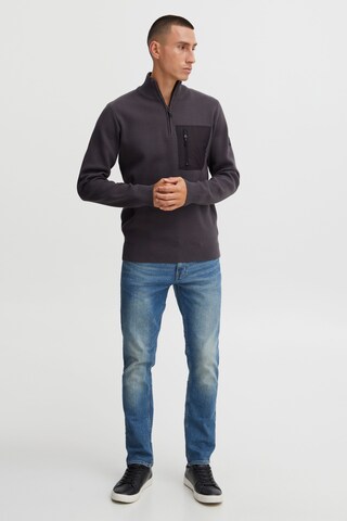 INDICODE JEANS Pullover in Grau