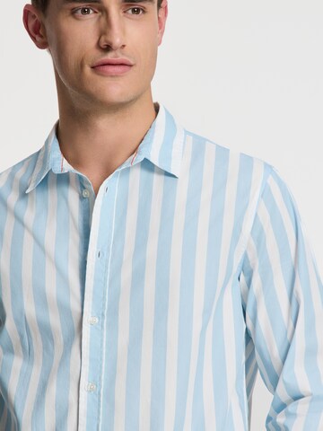 Shiwi Regular fit Overhemd 'Rick' in Blauw