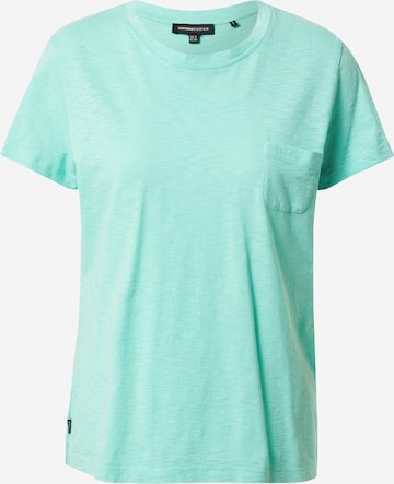 Superdry Shirt in Groen: voorkant