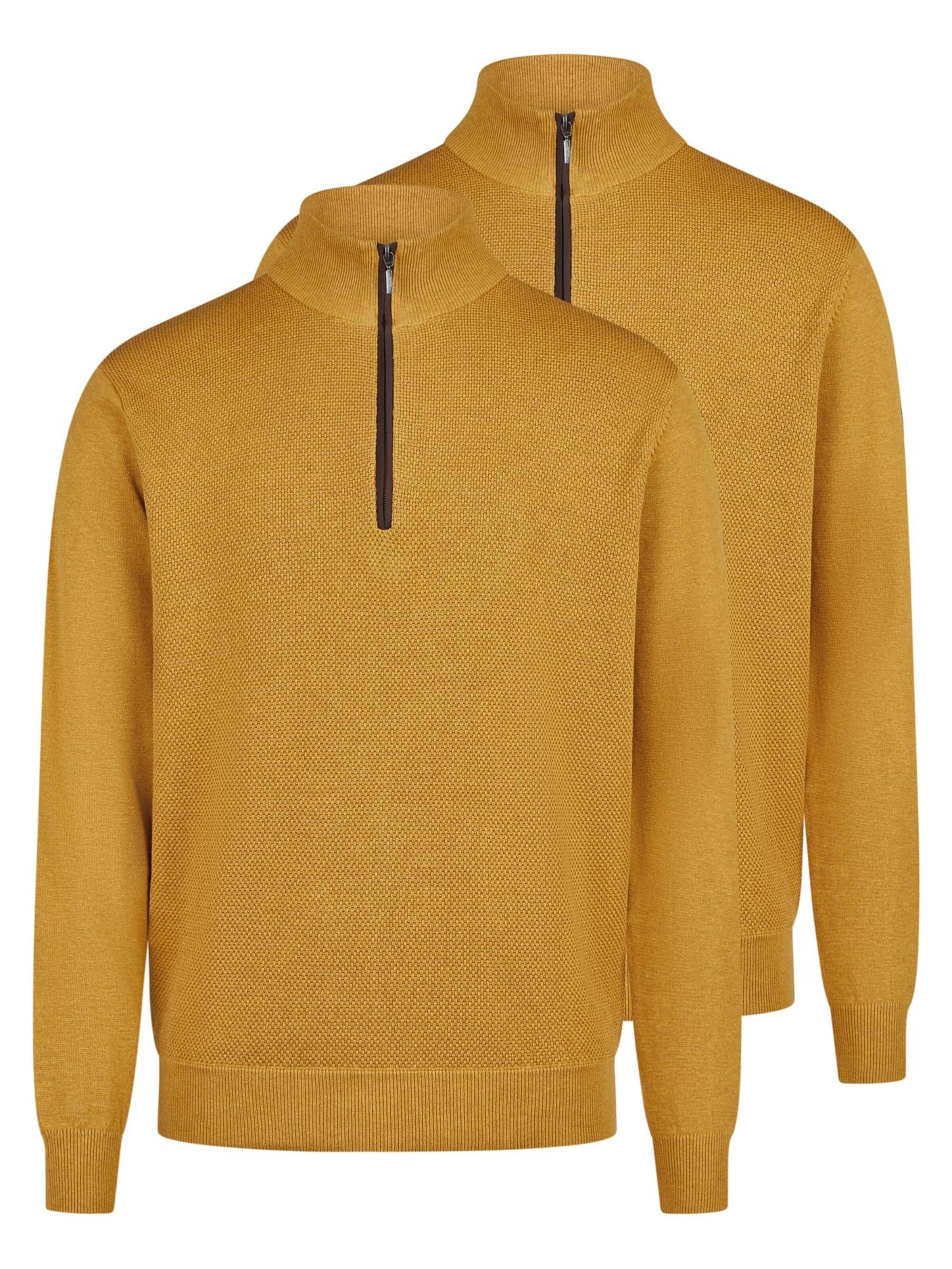 redmond Sweater 'Basic' in Yellow: front