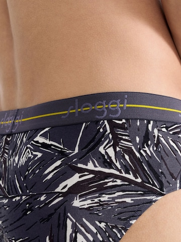 SLOGGI Slip 'Blue Start' in Grijs