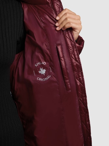 khujo Jacke 'Cara' in Rot