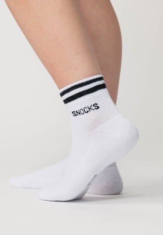 SNOCKS Socken in Weiß