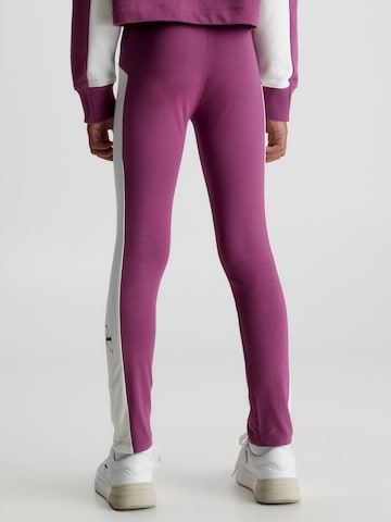 Calvin Klein Jeans Slim fit Pants in Pink