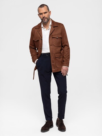 Manteau mi-saison Antioch en marron