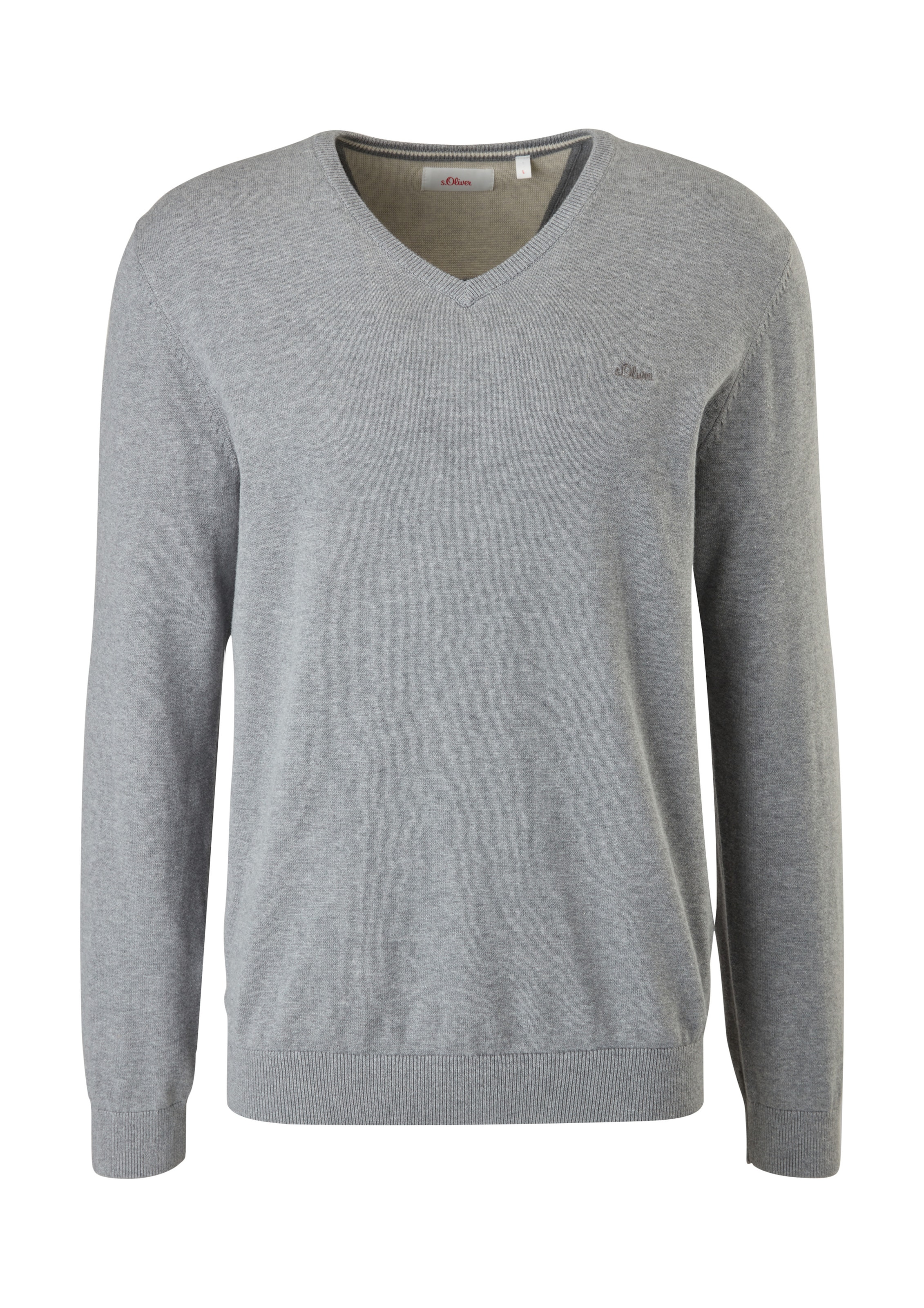 Pull-over s.Oliver en gris : devant