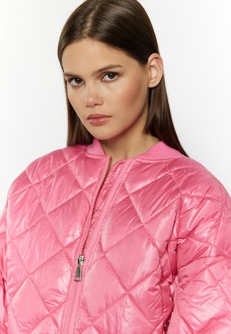 myMo ROCKS Between-Season Jacket in Pink