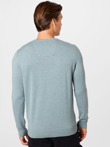 TOM TAILOR Regular fit Sweater in Blue