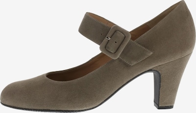 XAVER LUIS Schuhmanufaktur Pumps 'LISA - Spangenpumps' in 36 in stone, Produktansicht