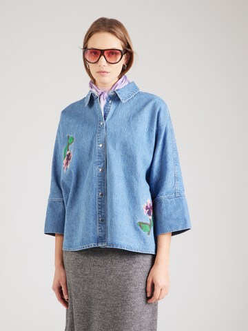 Camicia da donna 'ONLGRACE' di ONLY in blu: frontale