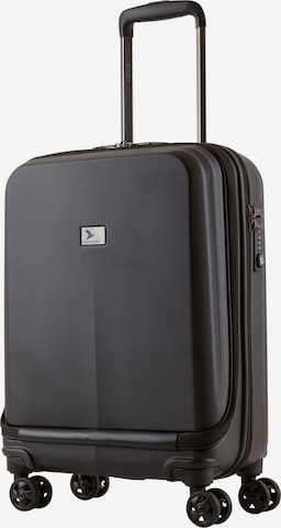 Pack Easy Trolley in Schwarz: predná strana