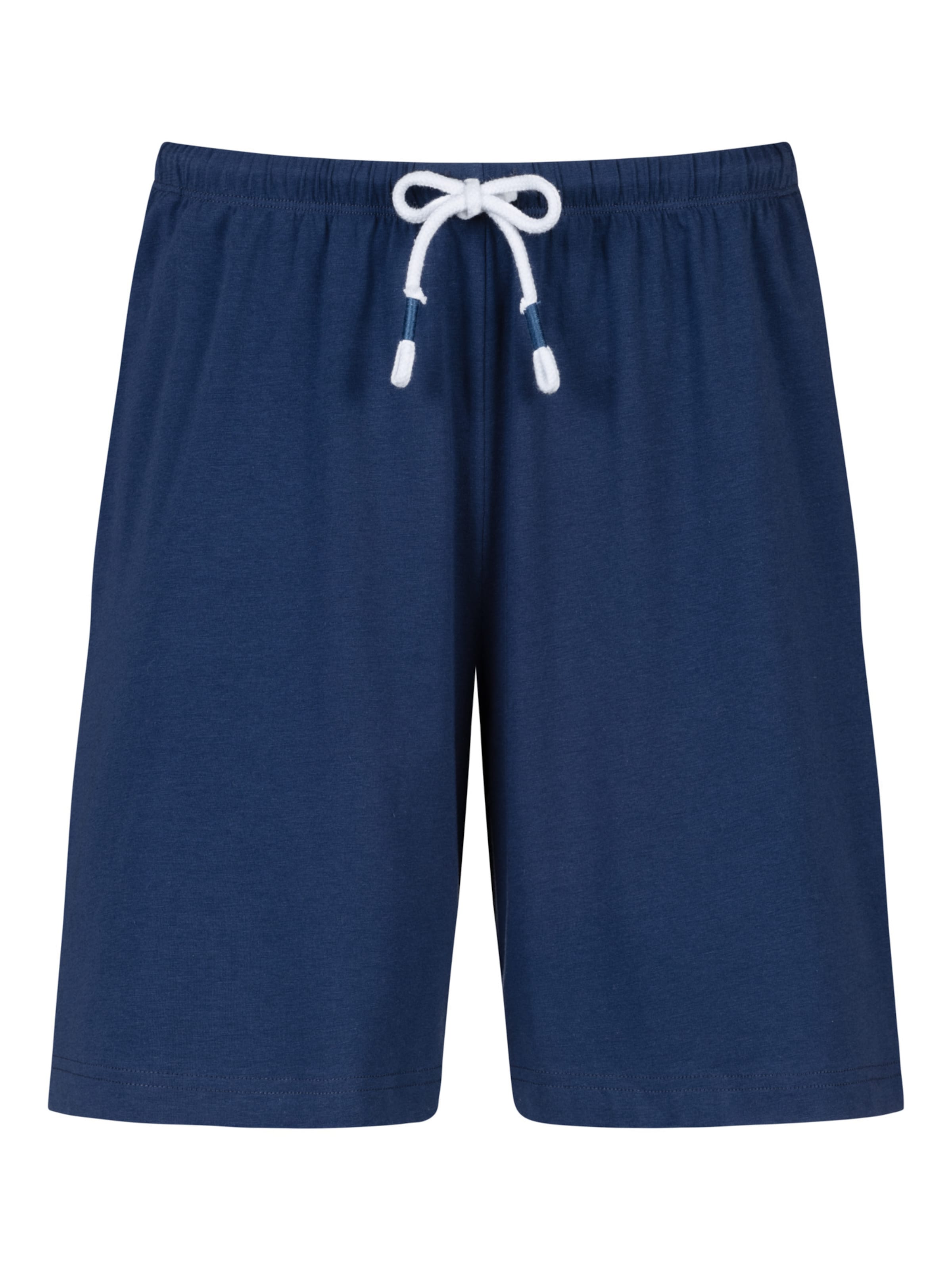Mey Pajama pants 'Solid Love' in Blue: front