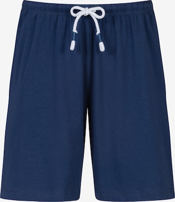 Pantalon de pyjama 'Solid Love' Mey en bleu : devant