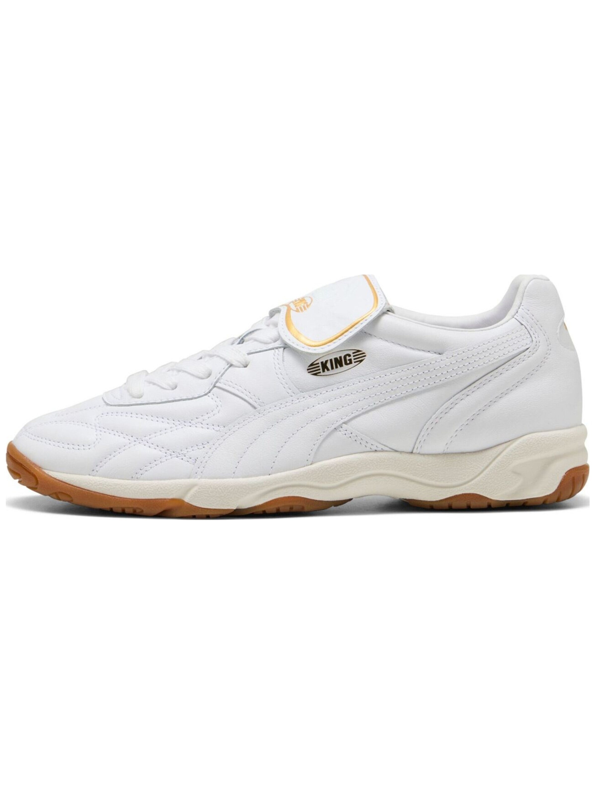 PUMA Sportschoen 'Puma King Indoor' in 38 in de kleur Wit, Productweergave