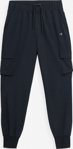 Effilé Pantalon de sport 'SPDC010' 4F en bleu : devant