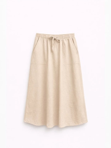MixRay Skirt in Beige: front