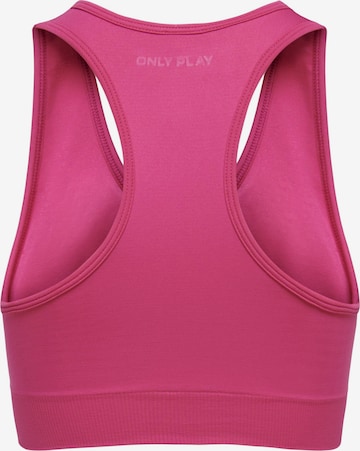 ONLY PLAY Regular Sports Bra 'DAISY' in Pink