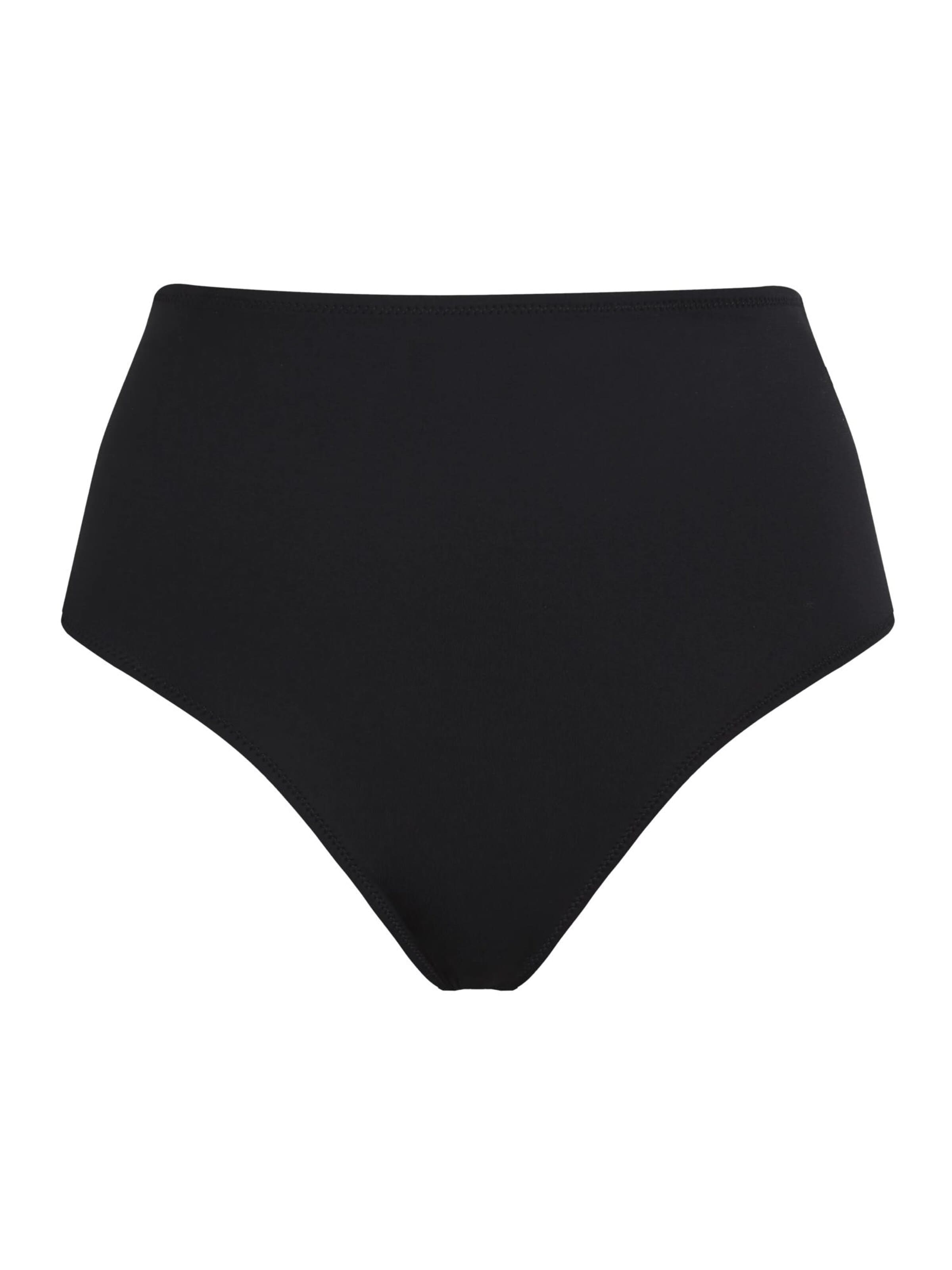 Vilebrequin - Top de bikini en negro: frente
