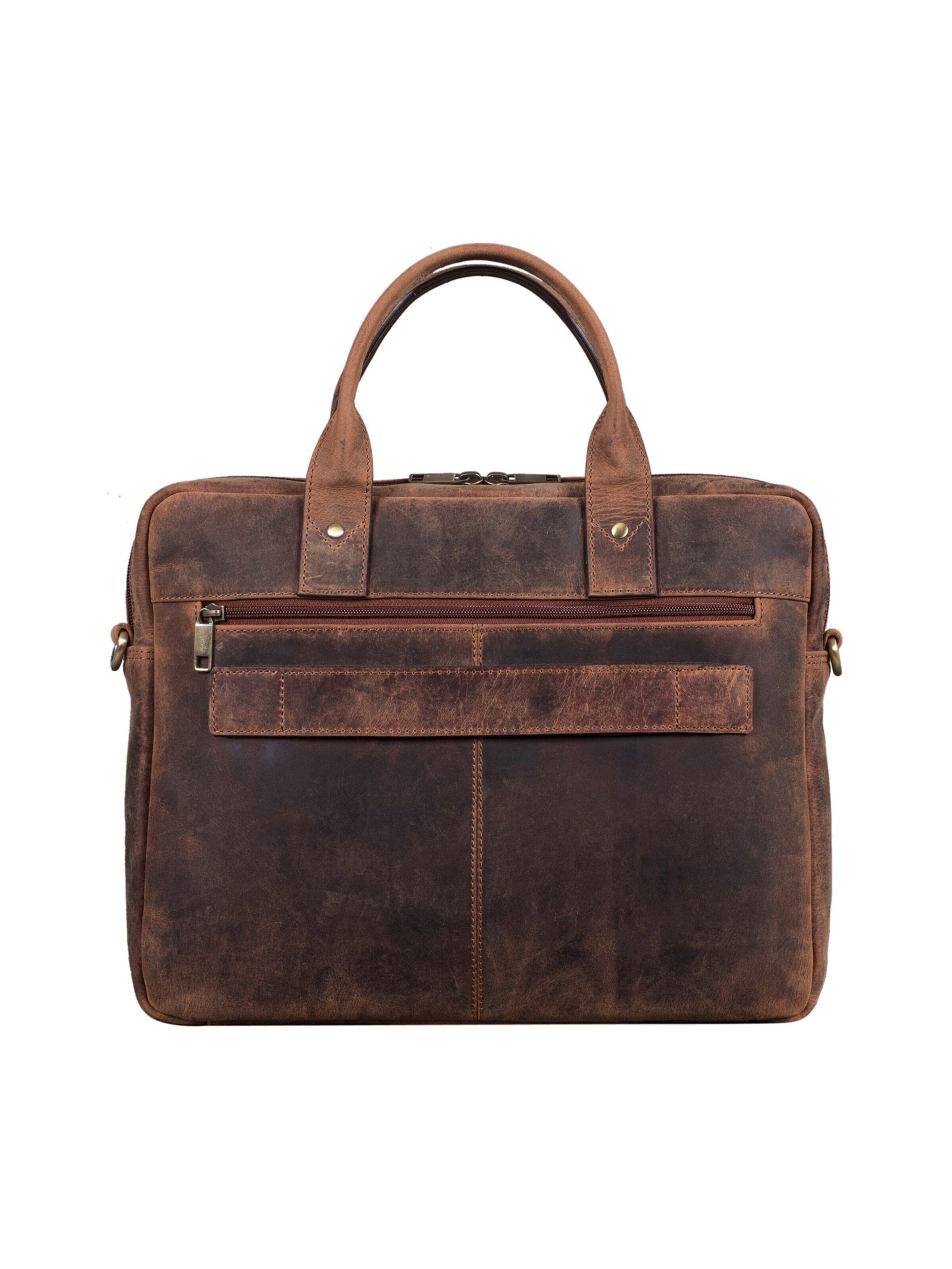 Benthill Laptop Bag in Brown