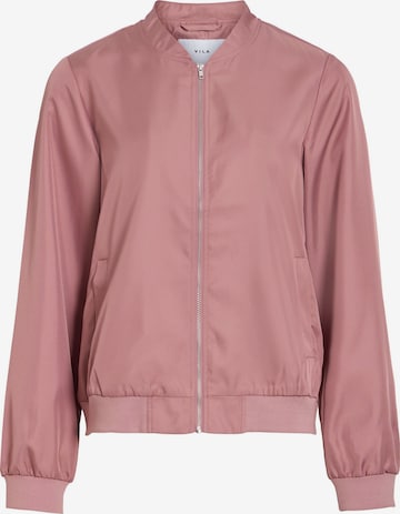 VILA Sweatjacke 'VIPapaya' in Pink: Vorderseite