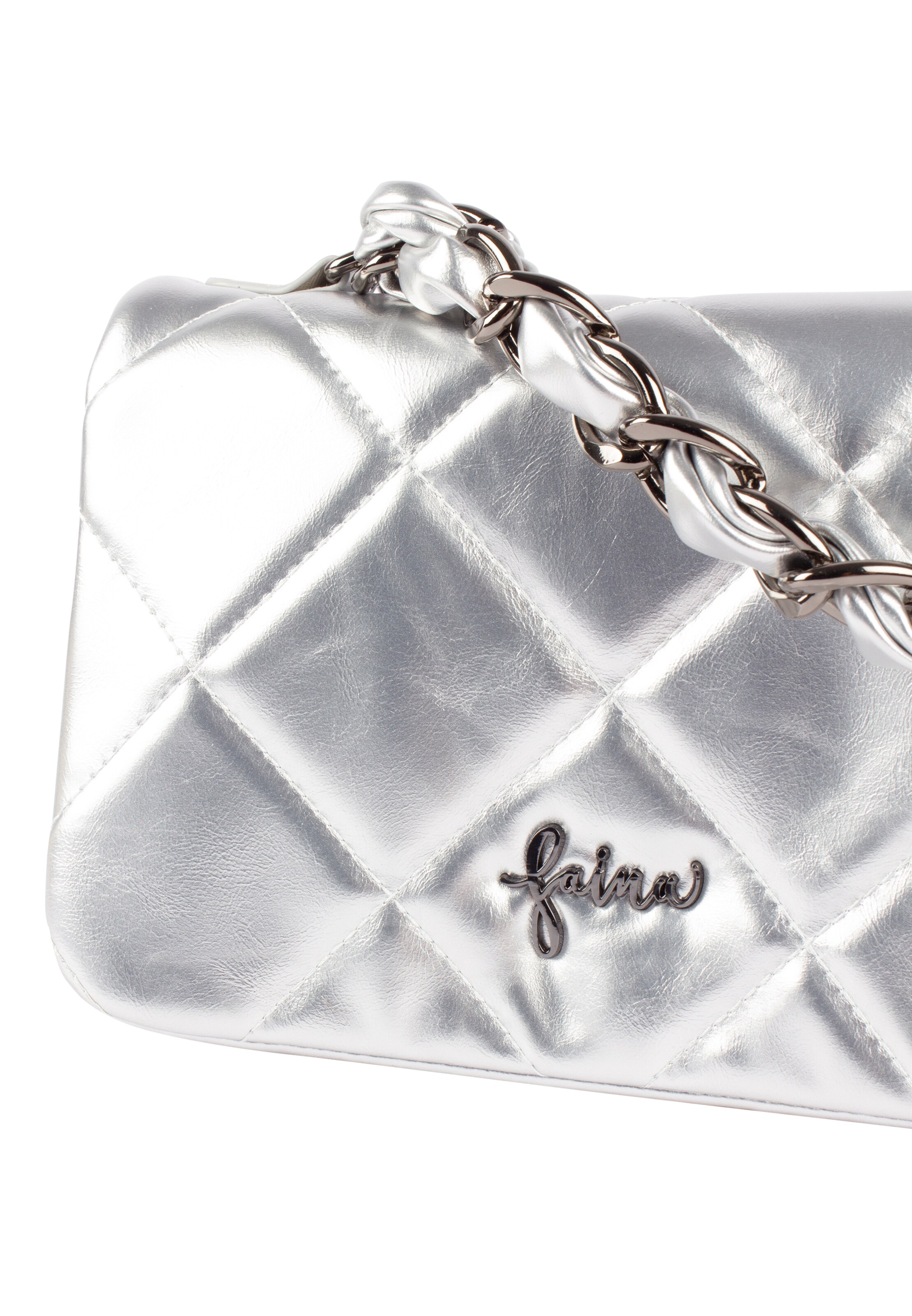 faina Handtas in Zilver