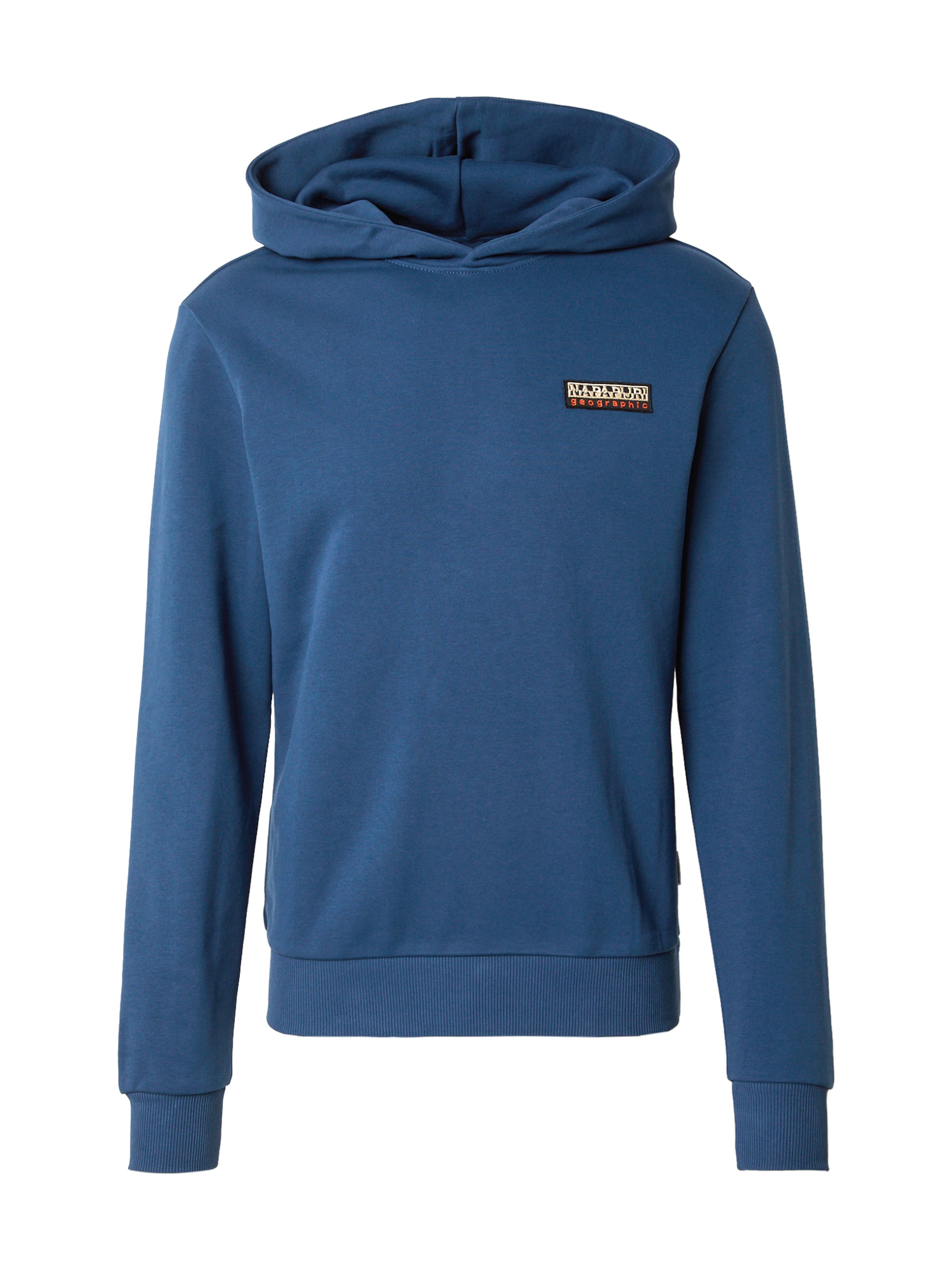 NAPAPIJRI Collegepaita 'BASILE' värissä sininen: etupuoli