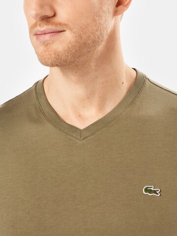 LACOSTE - Camiseta en verde