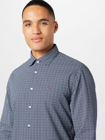 Tommy Hilfiger Tailored Regular fit Button Up Shirt in Blue