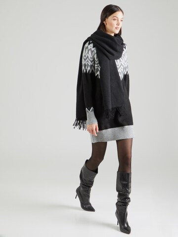 Freequent Knit dress 'MERLA' in Black