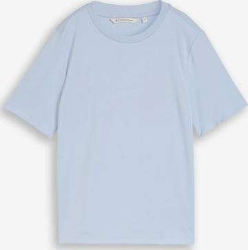 T-shirt TOM TAILOR DENIM en bleu : devant