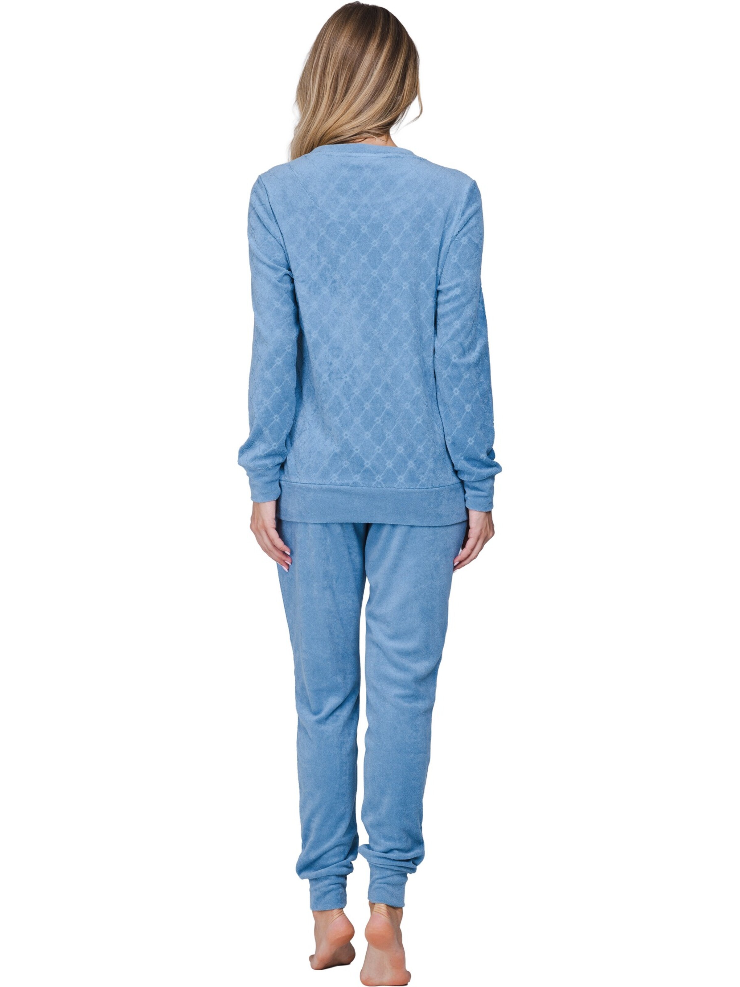 Pyjama 'Blue Cottage' Pastunette en bleu