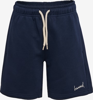Hummel Shorts in Blau: Vorderseite