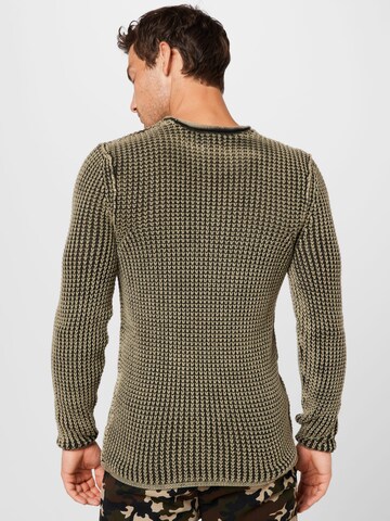 REPLAY Pullover in Grün