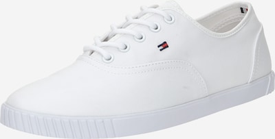 TOMMY HILFIGER Baskets basses 'Essential' en blanc, Vue avec produit