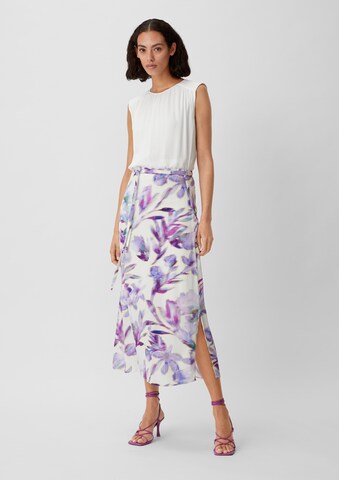 COMMA Skirt in White: front