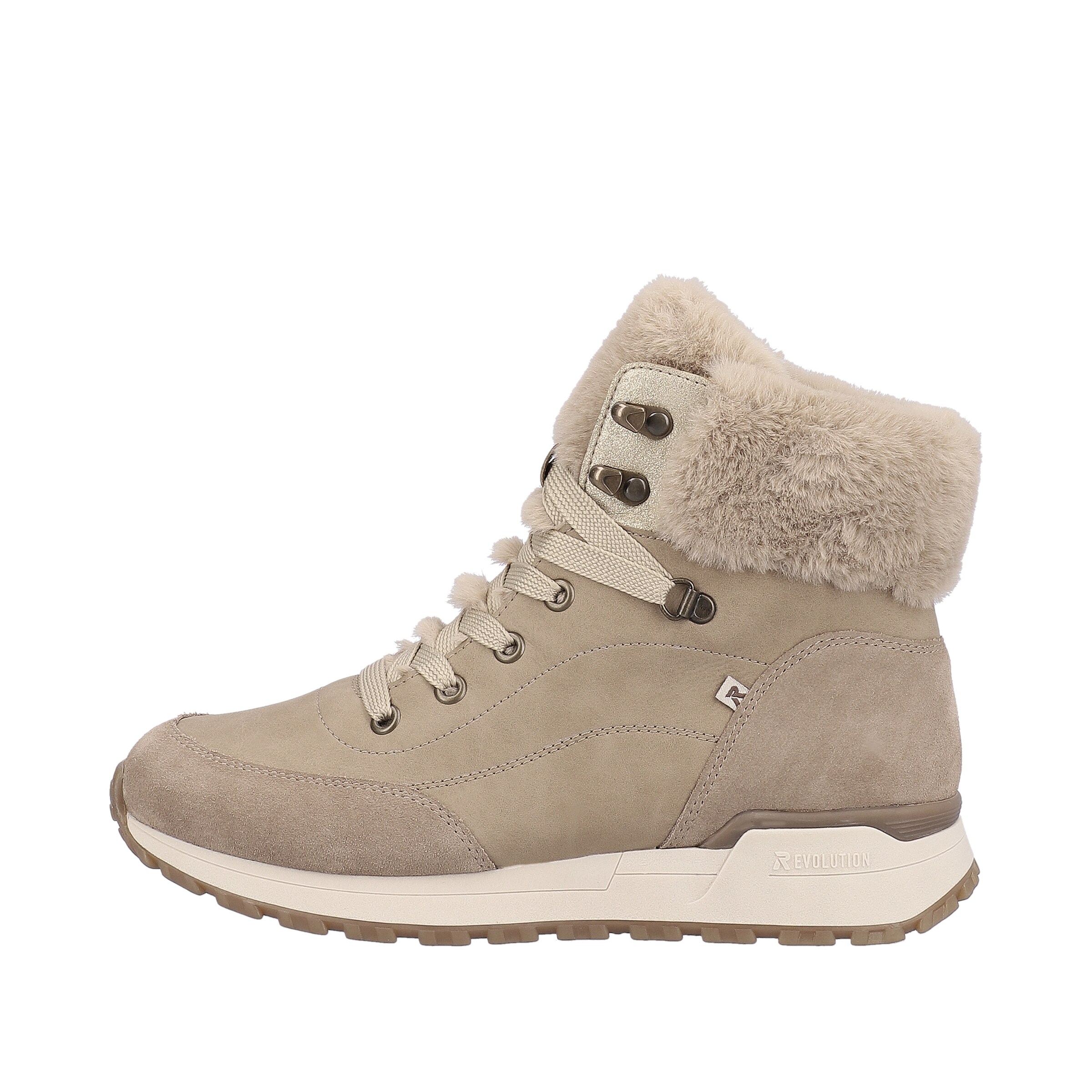 Bottines à lacets Rieker Sport en beige