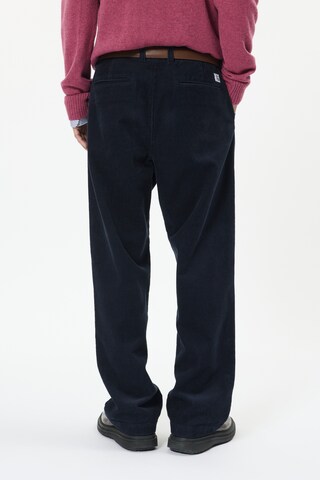 Matinique Wide leg Broek 'MAchino' in Blauw