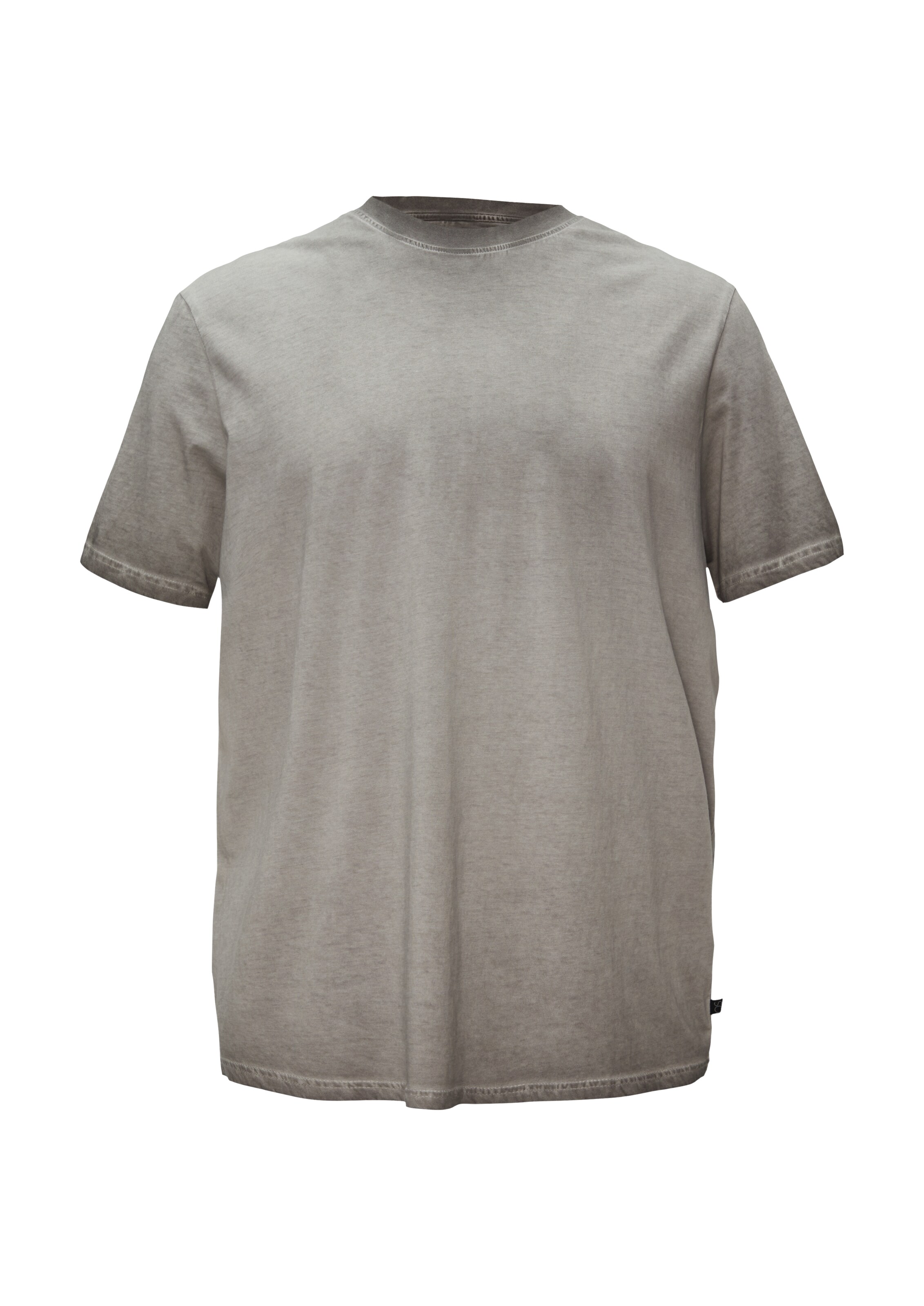 T-Shirt QS en gris : devant