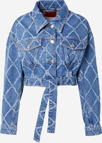 HUGO Between-Season Jacket 'Gedari' in Blue: front