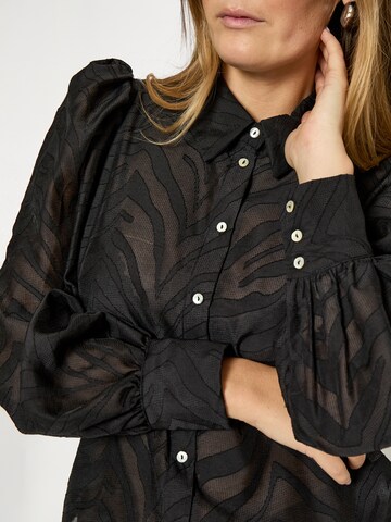 Peppercorn Shirts 'Linda' i sort