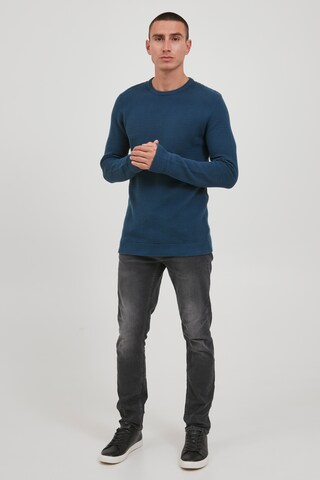 !Solid Sweater 'Nicholas' in Blue