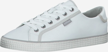 s.Oliver - Zapatillas deportivas bajas en blanco: frente