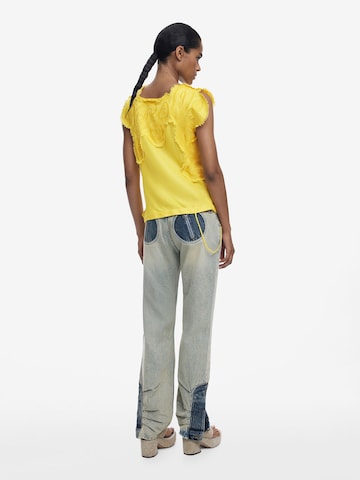 Desigual Blouse in Geel