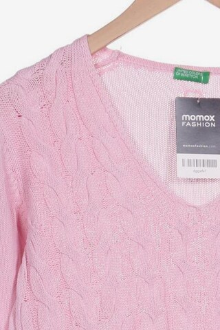 UNITED COLORS OF BENETTON Sweater & Cardigan in L in Pink