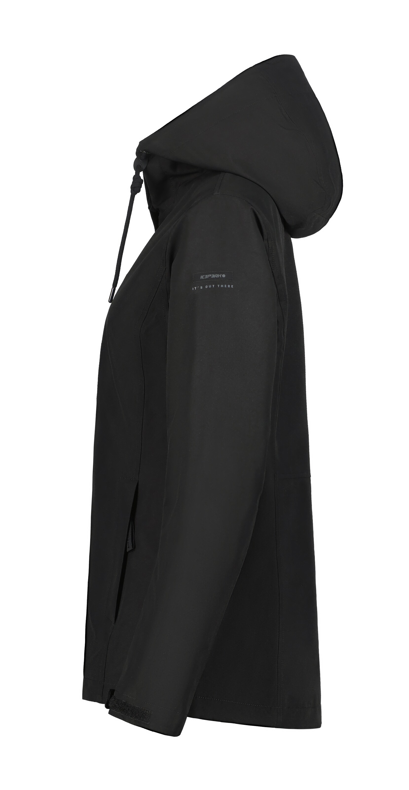 ICEPEAK Outdoor Jacket 'Adenau' in Black