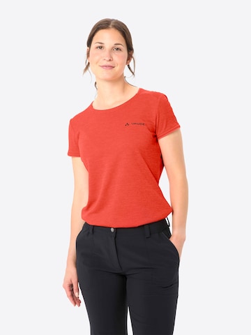 VAUDE Performance shirt 'Essential ' in Red