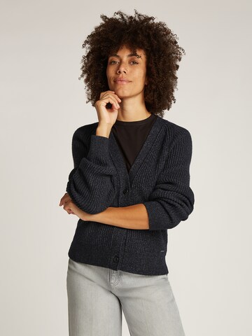 Calvin Klein Knit cardigan in Black: front